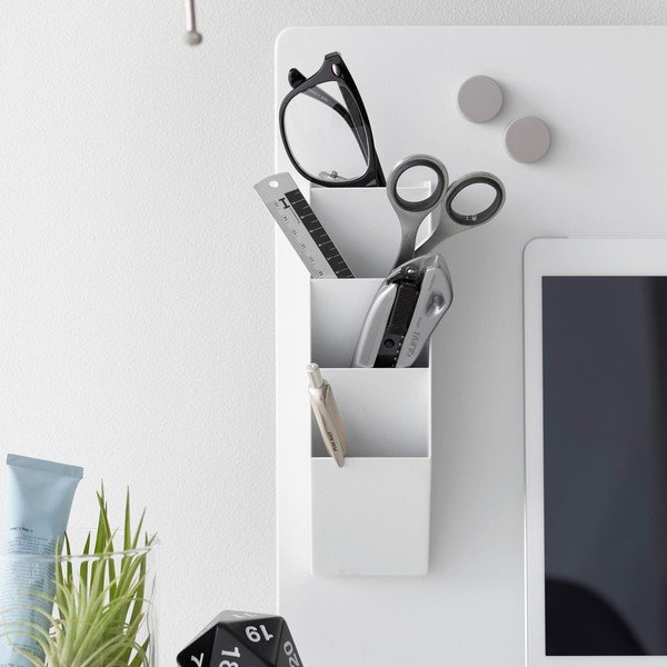 Bílý kovový organizér na psací potřeby Tower – YAMAZAKI-image-1