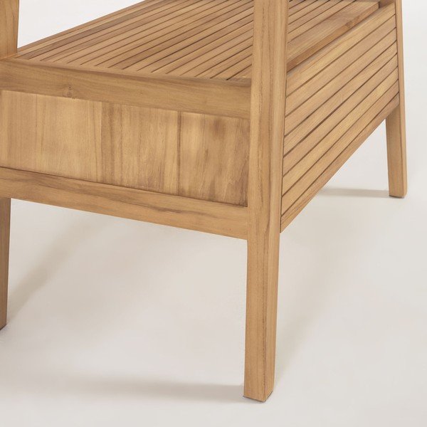 Skříňka pod umyvadlo z teakového dřeva Kave Home Sunday-image-1