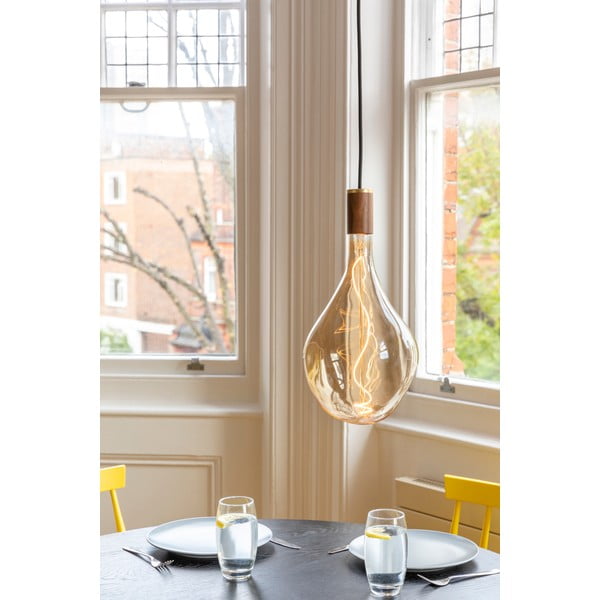 Tmavě hnědé závěsné svítidlo ø 5 cm Knuckle – tala-image-2