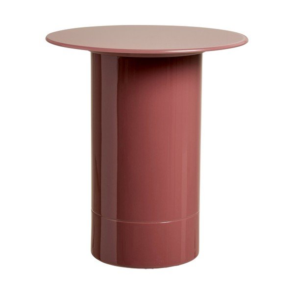 Skleněný kulatý odkládací stolek ø 45 cm Florens – House Nordic-image-3