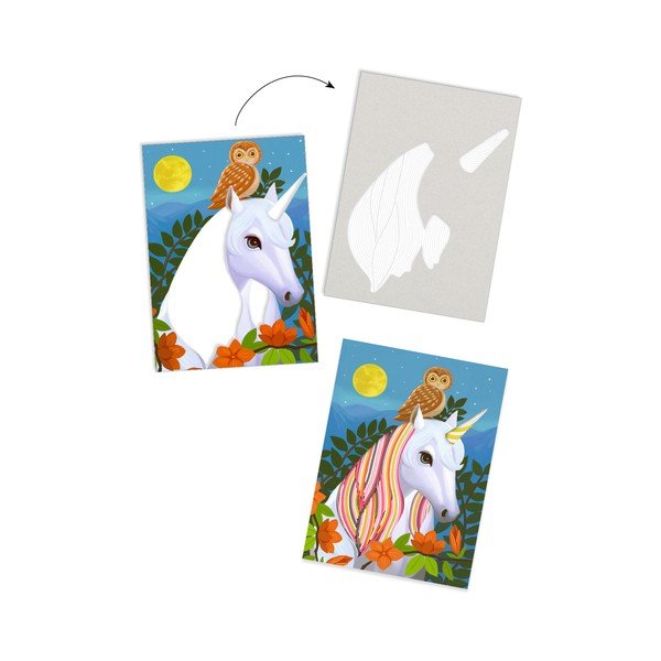 Kreativní set Djeco Rainbow Unicorns-image-2