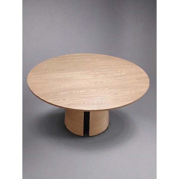 Kulatý jídelní stůl v dekoru dubu ø 137 cm Cep - II. jakost – Teulat-image-2