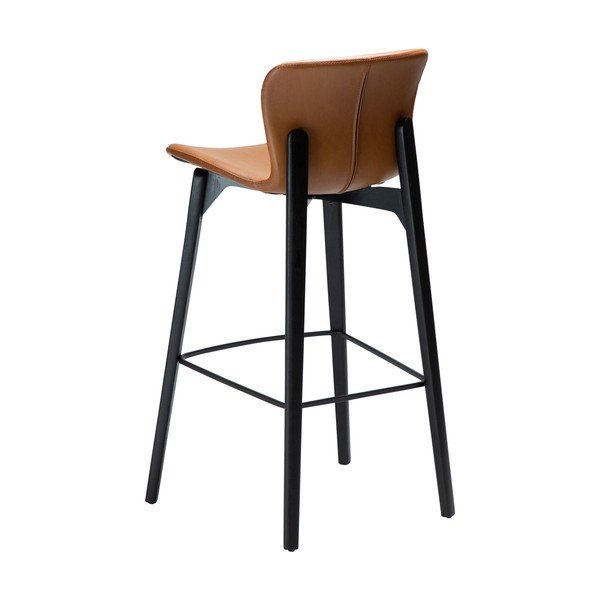 Hnědá barová židle (výška sedáku 78 cm) Paragon – DAN-FORM Denmark-image-3