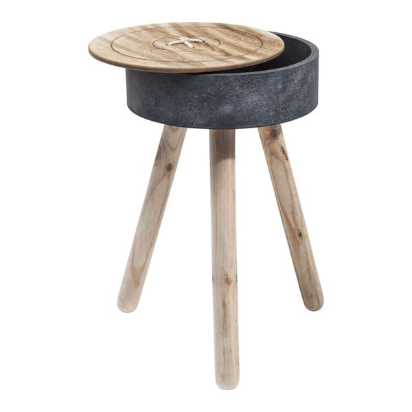 Příruční stolek s odnímatelnou deskou Kare Design Button
