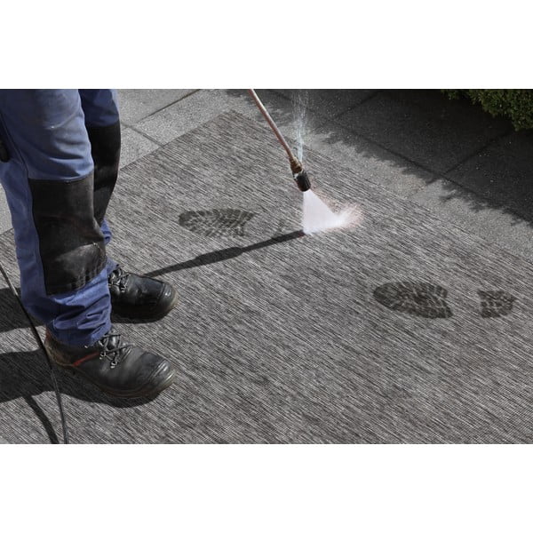 Šedý venkovní koberec NORTHRUGS Miami, 160 x 230 cm-image-1