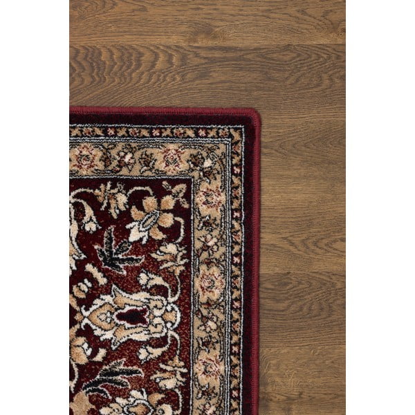 Červený vlněný koberec 133x180 cm Audrey – Agnella-image-3