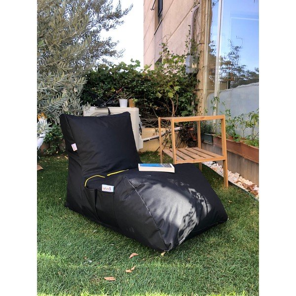 Černý zahradní sedací vak Daybed – Floriane Garden-image-3