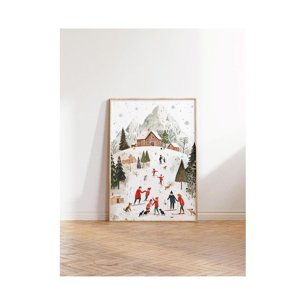 Tištěný obraz s rámem 30x40 cm – Wallity-image-1
