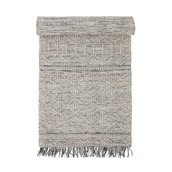 Šedý koberec běhoun 245x75 cm Maisy - Bloomingville-image-2