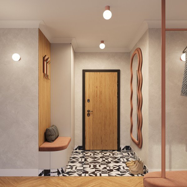 Světle hnědé nástěnné svítidlo ø 12 cm Orbital – Sollux-image-3