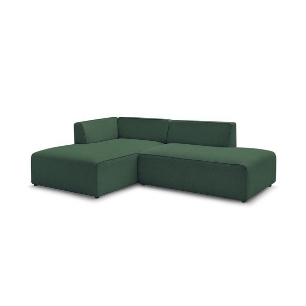 Zelená modulární rohová pohovka (levý roh/do L) Megeve – Bobochic Paris-image-3
