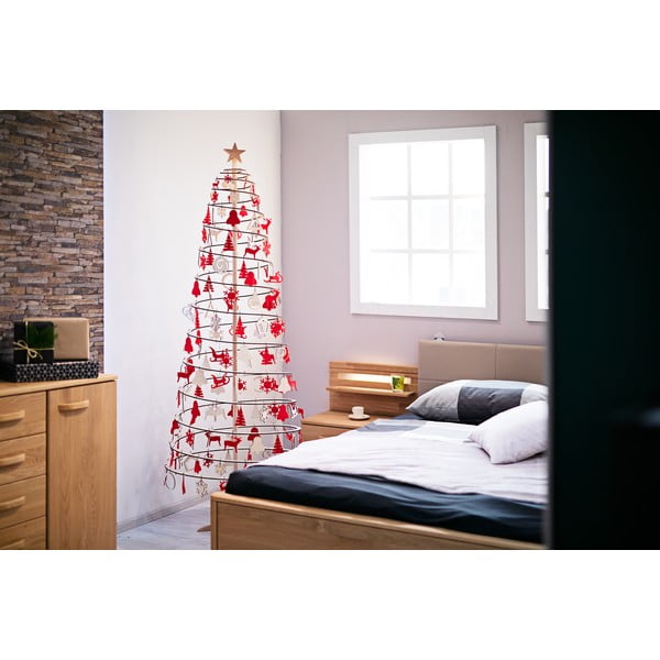 Dřevěná hvězda na dekorativní vánoční stromek Spira Large-image-3