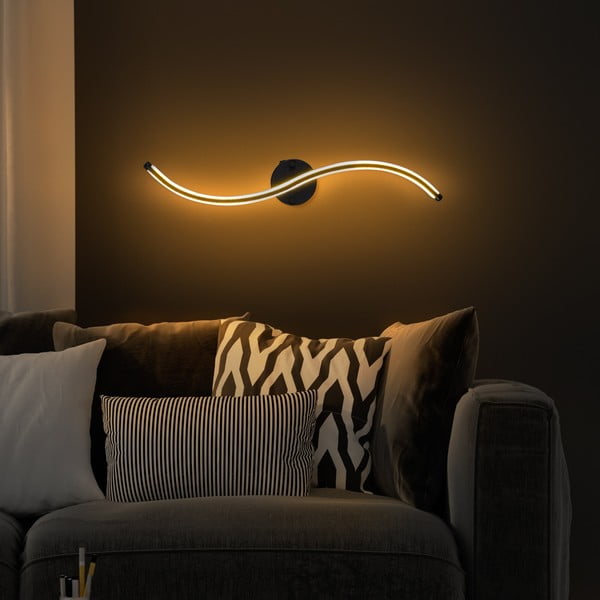 Černé LED nástěnné svítidlo Yilan – Opviq lights-image-4