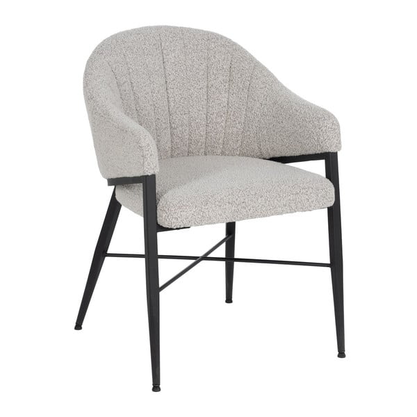 Světle šedé křeslo – Ixia