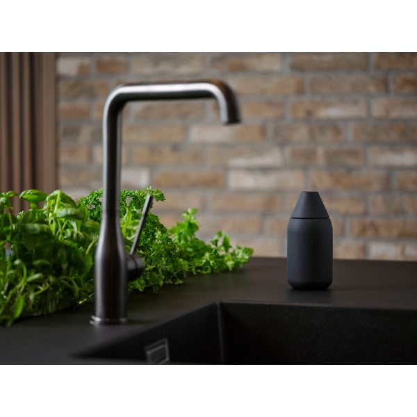 Černý silikonový dávkovač mýdla 300 ml Singles – Zone-image-2