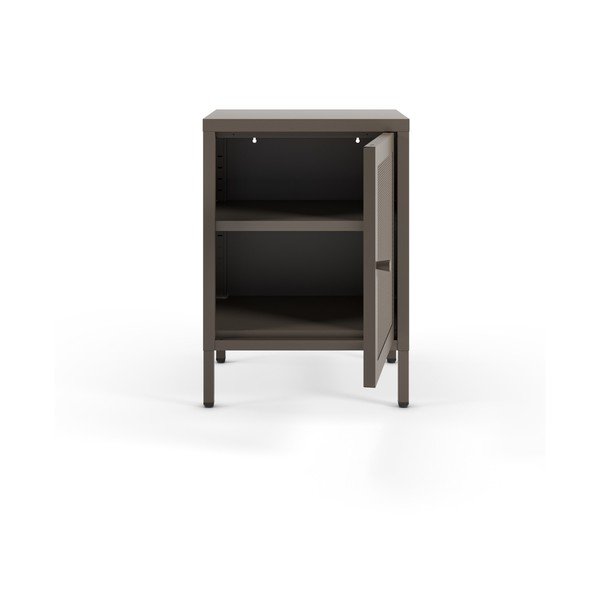 Šedý noční stolek Fayna – Marckeric-image-1