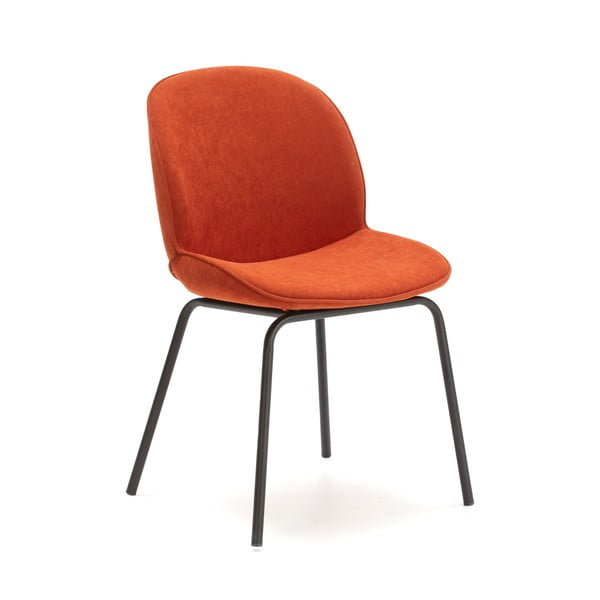 Oranžové jídelní židle v sadě 2 ks Vicky – Marckeric