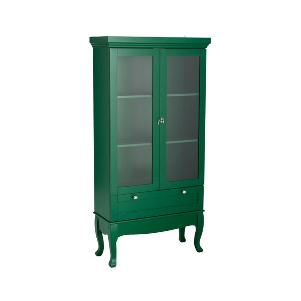 Zelená závěsná vitrína z MDF 85x170,5x35 cm Prato – Ellos Home