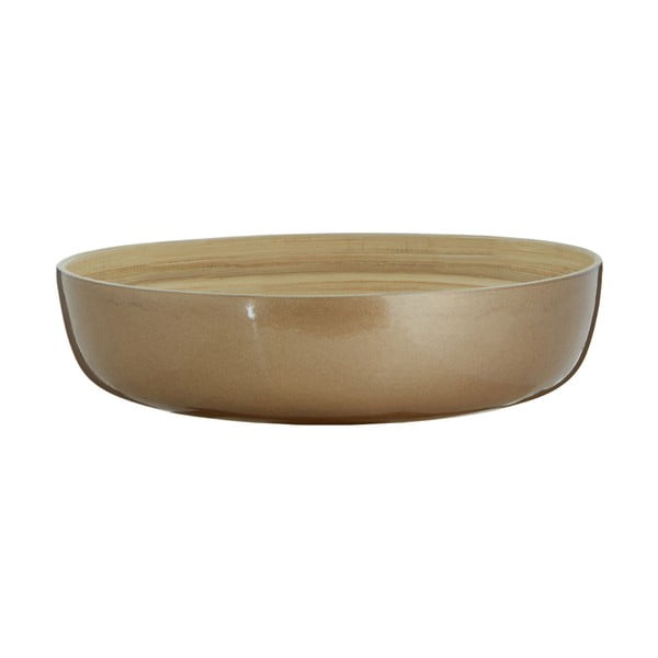 Servírovací mísa z bambusu ve zlaté barvě Premier Housewares, ⌀ 30 cm