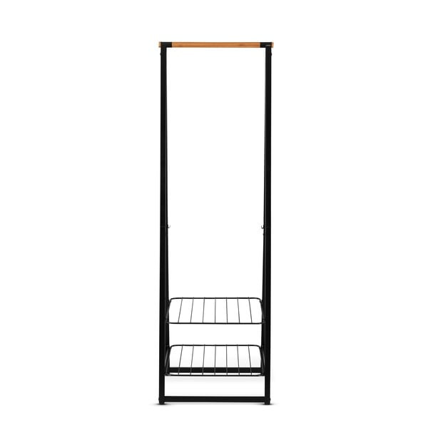 Černý ocelový stojan na oblečení Linn – Brabantia-image-3