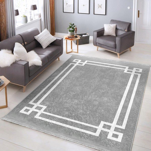 Šedý koberec 160x230 cm – Mila Home-image-3