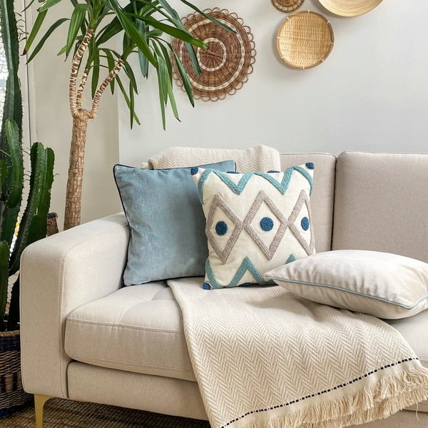 Povlak na polštář s příměsí lnu Joynodes Bethany, 43 x 43 cm-image-2