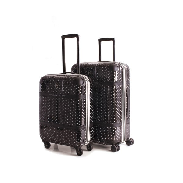 Set 2 cestovních kufrů V&L Negro
