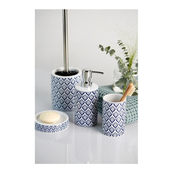 Modrá keramická WC štětka Lorca – Wenko-image-3