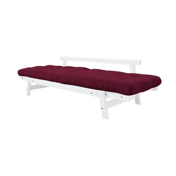 Variabilní pohovka Karup Design Step White/Light Bordeaux-image-4