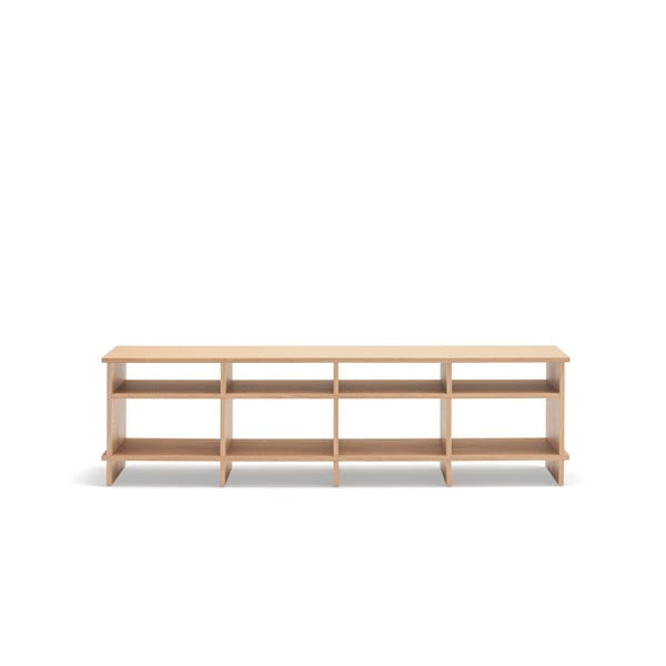 TV stolek v dekoru dubu v přírodní barvě 180x50x40 cm Inari – Teulat