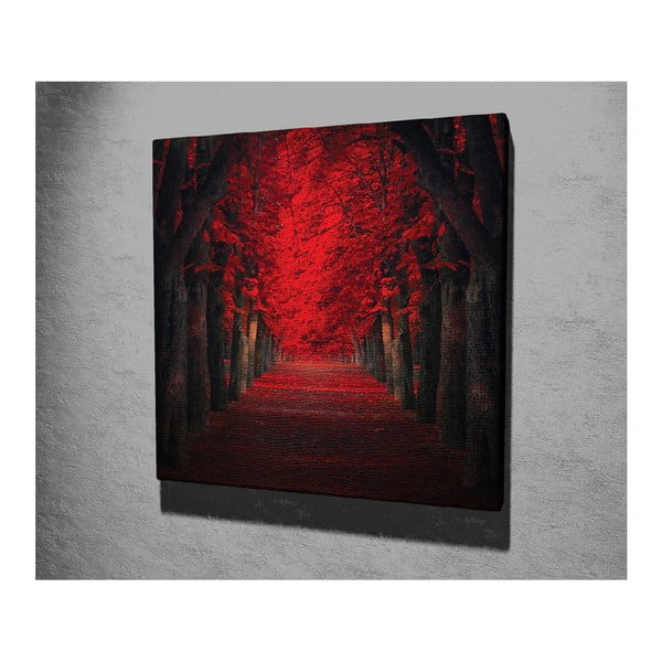 Nástěnný obraz na plátně Red Trees, 45 x 45 cm-image-2