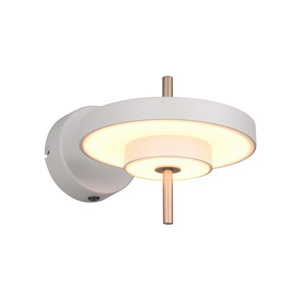 Slonovinové LED nástěnné svítidlo s ohybatelnou konstrukcí/stmívatelné ø 20 cm Keaton – Trio