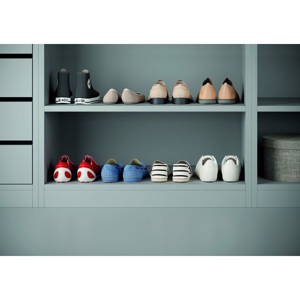 Sada 2 bílých botníků z nerezové oceli Metaltex Cipok-image-3