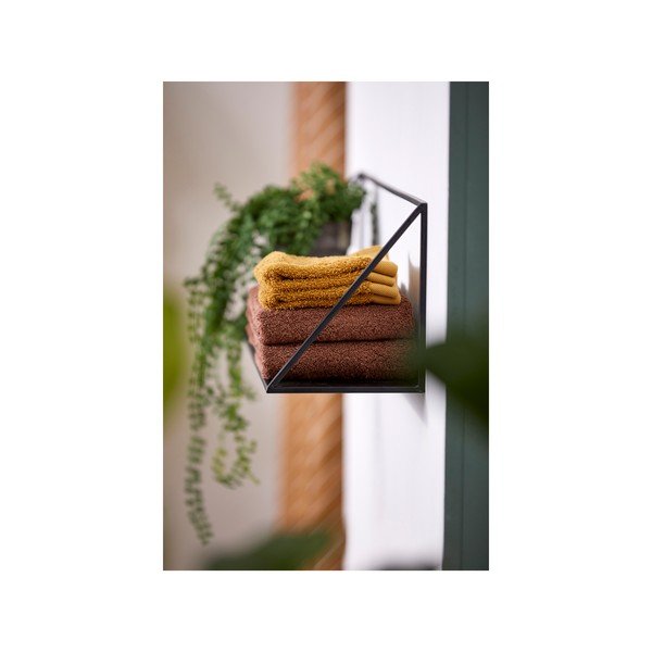 Červenohnědý ručník z froté bavlny Södahl Wood, 30 x 30 cm-image-4