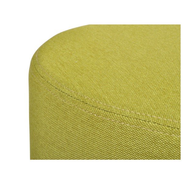 Zelená stolička s detaily z bukového dřeva a odnímatelnou deskou Garageeight Molde, ⌀ 35 cm-image-2