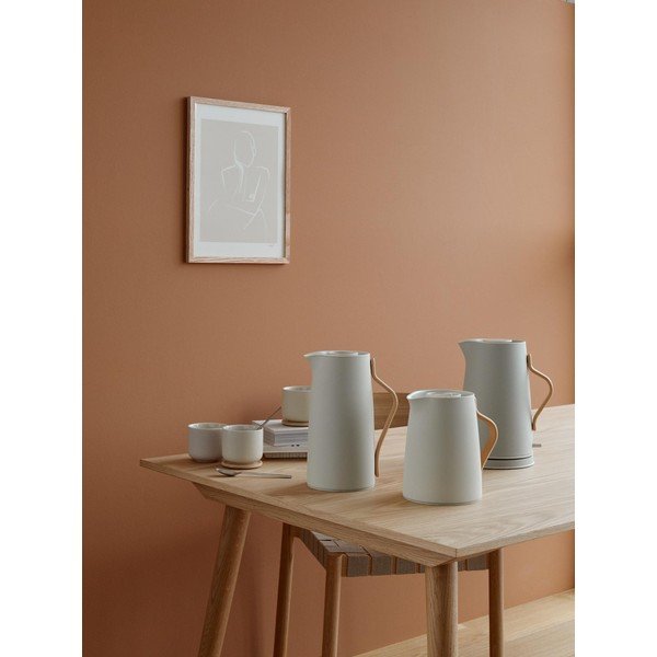 Béžová rychlovarná konvice z nerezové oceli 1,2 l Emma – Stelton-image-2
