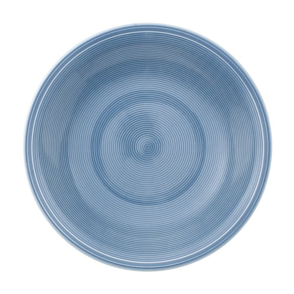 Modrý porcelánový hluboký talíř Villeroy & Boch Like Color Loop, ø 23,5 cm