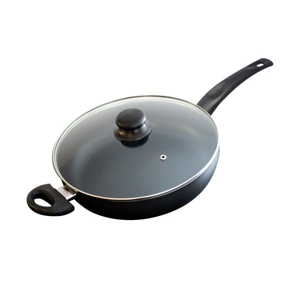 Hliníková pánev se skleněnou pokličkou ELO, ø 28 cm-image-2