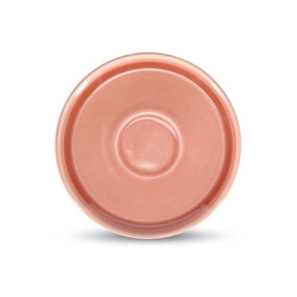 Růžový kameninový podšálek ø 14,5 cm Duna – ONA