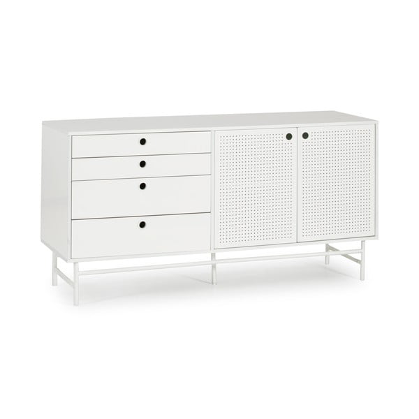 Bílá komoda Teulat Punto, šířka 150 cm-image-3