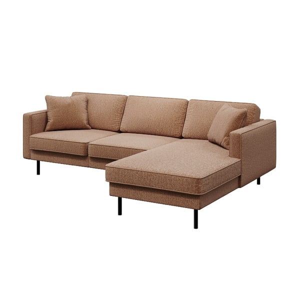 Jílově hnědá rohová pohovka MESONICA Kobo, pravý roh-image-2