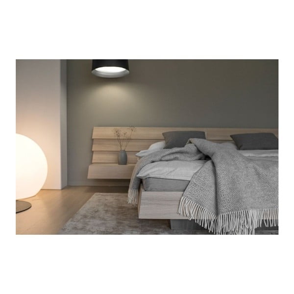 Postel z masivního dubového dřeva Javorina Tatran, 160 x 200 cm-image-2