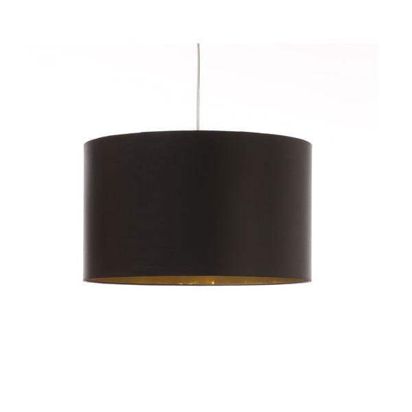 Černo-zlaté stropní světlo 4room Artist, variabilní délka, Ø 42 cm