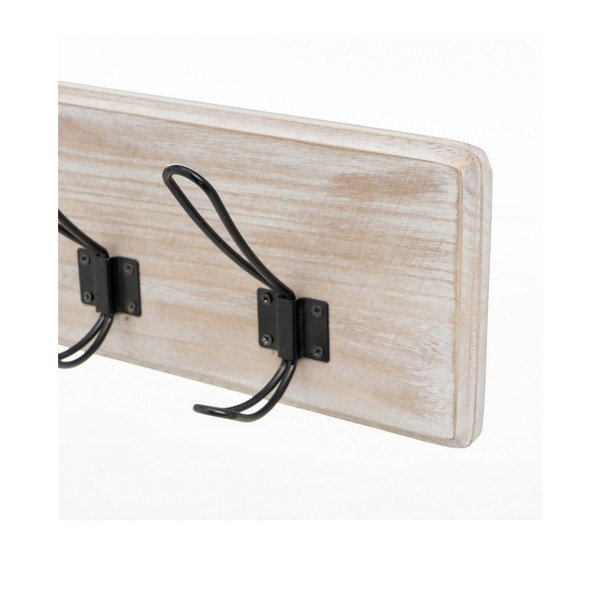 Nástěnný věšák z masivu pavlovnie – Casa Selección-image-1
