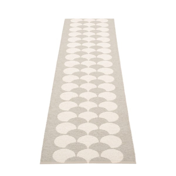 Krémový vnitřní a venkovní běhoun 70x250 cm Poppy Linen – Pappelina