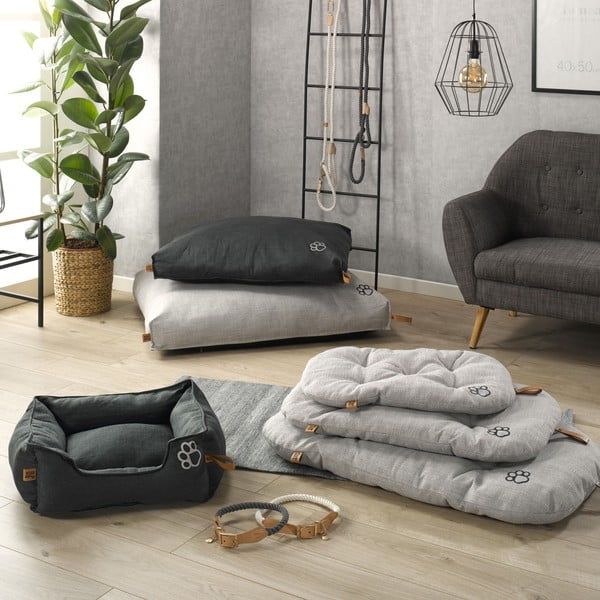 Tmavě šedá matrace pro psa 80x100 cm – Love Story-image-2