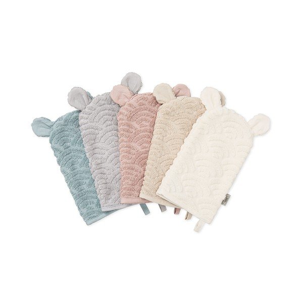 Slonovinová žínka z Bio bavlny 14x22 cm Off-White – Cam Cam Copenhagen-image-2