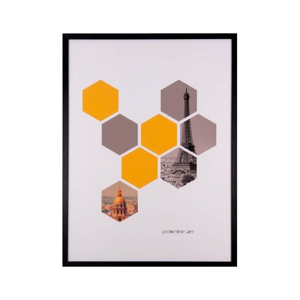 Obraz sømcasa Hexagons, 60 x 80 cm