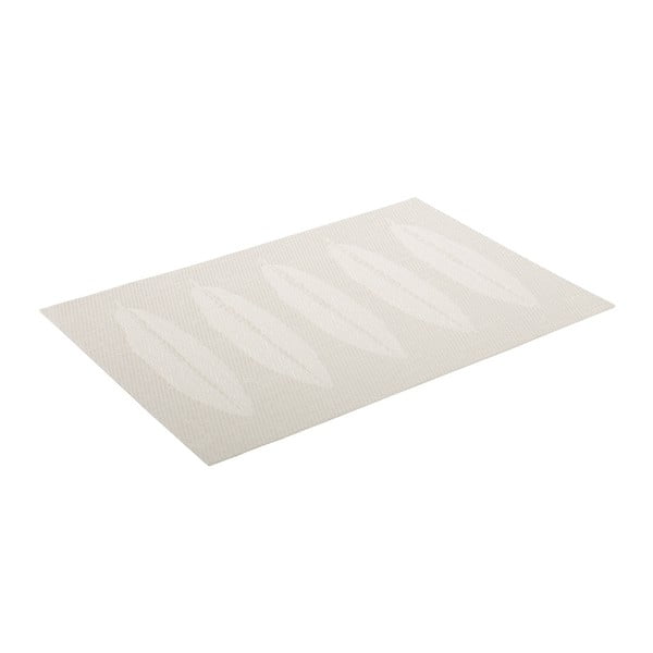 Bílé prostírání Unimasa Stripes, 45 x 30 cm
