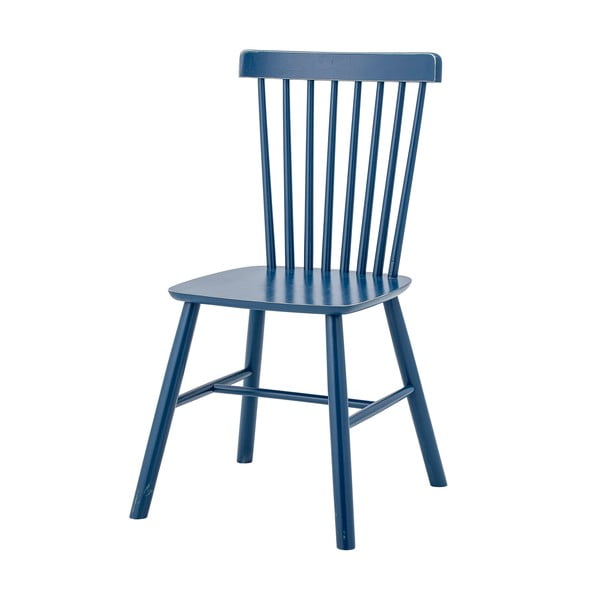 Modré jídelní židle z kaučukového dřeva v sadě 2 ks Mill – Bloomingville-image-3